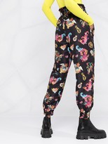 Thumbnail for your product : Versace Jeans Couture elasticated Versailles-print trousers