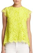 Thumbnail for your product : Alexis Pascal Lace Open-Back Top
