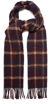 A.P.C. Checked wool scarf