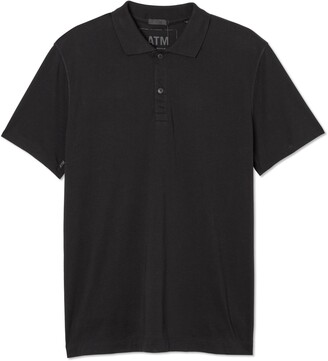 ATM Anthony Thomas Melillo Classic Jersey Short Sleeve Polo Shirt