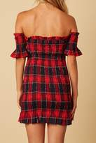 Thumbnail for your product : Cotton Candy Red Plaid Dress