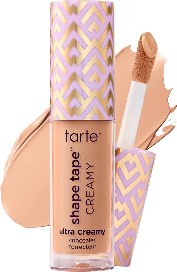 Tarte mini shape tape hydrating full coverage creamy concealer 36S medium-tan sand 0.033 oz/1 mL
