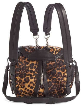 Alexander Wang Mini Marti Leopard Print Nylon Backpack - None
