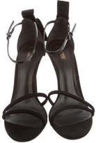 Thumbnail for your product : Schutz Suede Ankle Strap Sandals w/ Tags