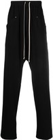 Thumbnail for your product : Rick Owens High-Rise Drop-Crotch Track Pants