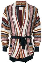 Thumbnail for your product : Laneus striped cardigan
