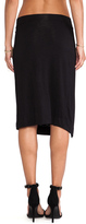Thumbnail for your product : Dolan Side Slit Midi Skirt