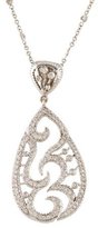 Thumbnail for your product : Doris Panos 18K Diamond Teardrop Pendant Necklace
