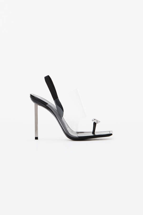 alexander wang kaia crystal sandals