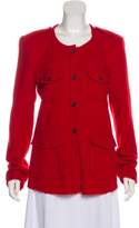 Thumbnail for your product : Isabel Marant Wool Button-Up Jacket Red Wool Button-Up Jacket