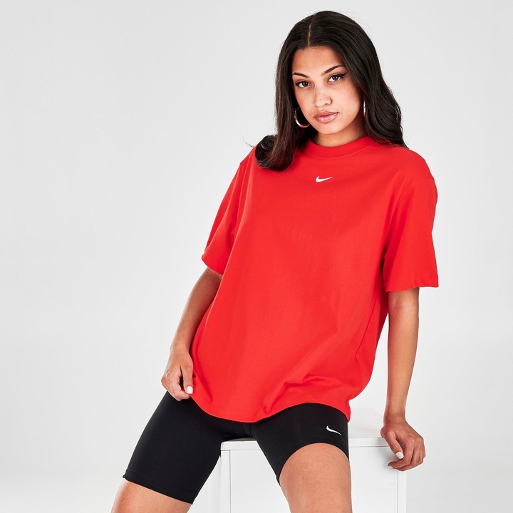 Nike Women's Sportswear Essential Boyfriend T-Shirt - ShopStyle