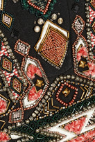 Thumbnail for your product : Emilio Pucci Embellished silk mini dress