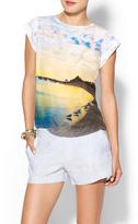 Thumbnail for your product : Twelfth St. By Cynthia Vincent By Cynthia Vincent Basic Silk T Shirt