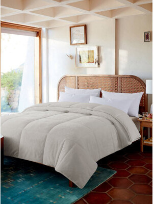 St.James Home White Microfiber Reversible Comforter