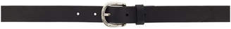 Isabel Marant Navy Leather Zap Belt