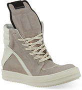 Thumbnail for your product : Rick Owens Geobasket zip-up hi-top sneakers