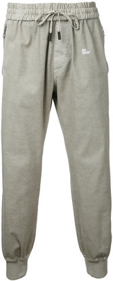 Off-White drawstring track pants - men - Cotton - XL