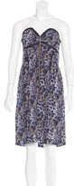 Thumbnail for your product : Vena Cava Floral Print Strapless Dress