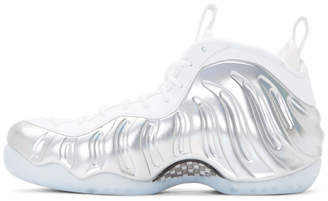 Nike White Air Foamposite One High-Top Sneakers