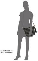 Thumbnail for your product : MICHAEL Michael Kors Brooklyn Medium Grommeted Leather Feed Bag