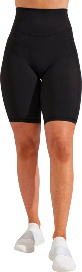 CRZ YOGA Women's Butter Luxe Biker Shorts 8 Inches - High Waisted