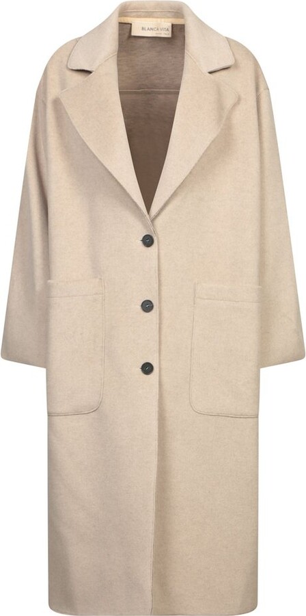 Blanca Vita Long Velour Coat