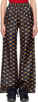 Thumbnail for your product : Lanvin Navy Drawstring Trousers