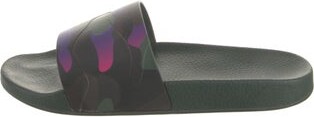 Valentino Rubber Slides Black | Valentino Rubber Slides in Black, Women's IT 41 | 11