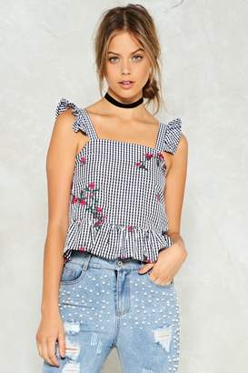 Nasty Gal Sunday Afternoon Gingham Top
