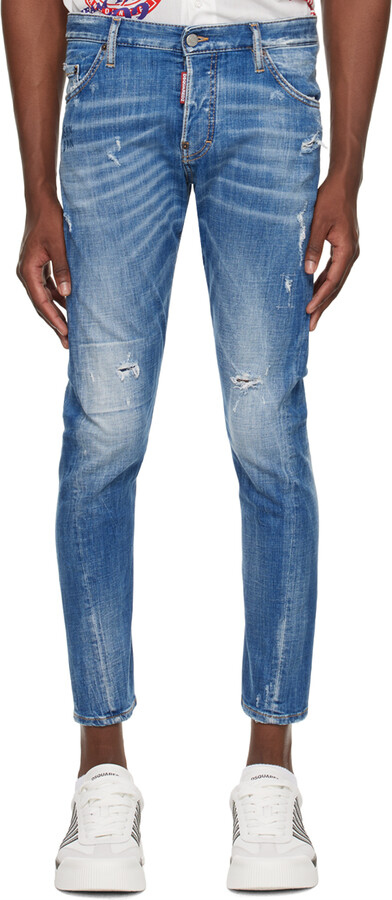 DSQUARED2 Blue Sexy Twist Jeans