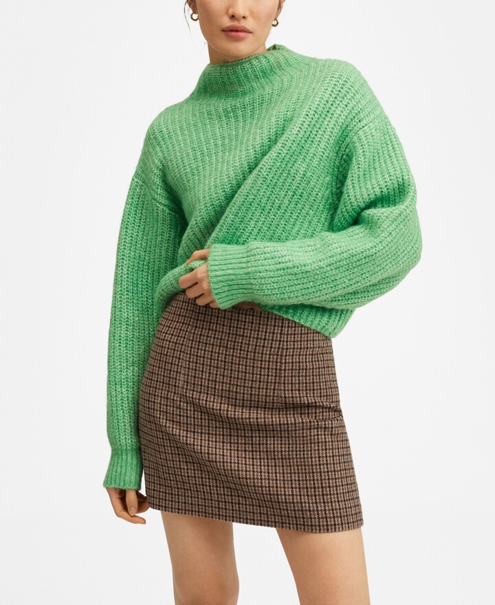 mango green jumper