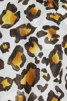 Thumbnail for your product : Marios Schwab Ransvik Leopard-print Cotton-voile Shirt - Leopard print