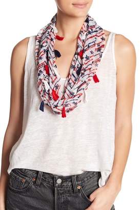 Collection XIIX Stripe Star Infinity Scarf