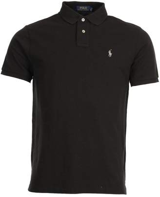 Ralph Lauren Slim Fit Polo Shirt - Black