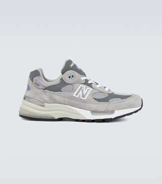 New Balance M992GR sneakers - ShopStyle