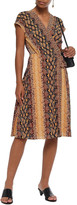 Thumbnail for your product : Joie Bethwyn C Snake-print Crepe De Chine Wrap Dress