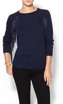 Thumbnail for your product : Piperlime Collection Fringe Pullover