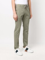 Thumbnail for your product : Eleventy Drawstring Slim-Fit Chinos