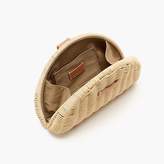 Thumbnail for your product : J.Crew Fan rattan clutch