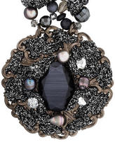 Thumbnail for your product : Erickson Beamon Glass & Pearl Pendant Necklace