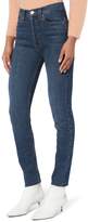 Thumbnail for your product : RE/DONE High-Rise Ankle Crop Dark Indigo Jeans