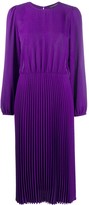 Thumbnail for your product : Luisa Cerano Pleated Midi Dress