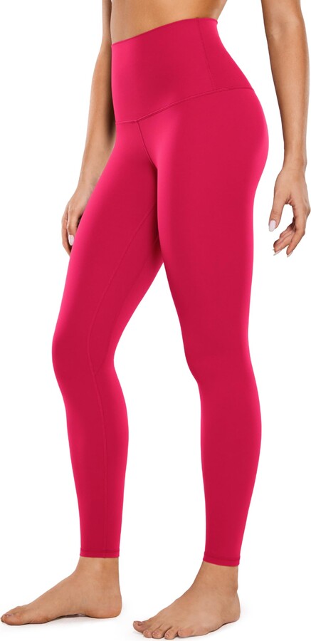 CRZ YOGA Butterluxe Women's Super High Waisted Yoga Leggings - 28''  Stretchy Workout Leggings Over Belly Yoga Pants Viva Magenta 14 - ShopStyle  Activewear Trousers