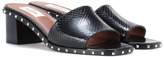 Thumbnail for your product : Valentino Garavani Soul Rockstud snakeskin sandals