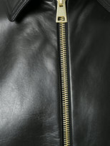 Thumbnail for your product : Lanvin collared leather jacket