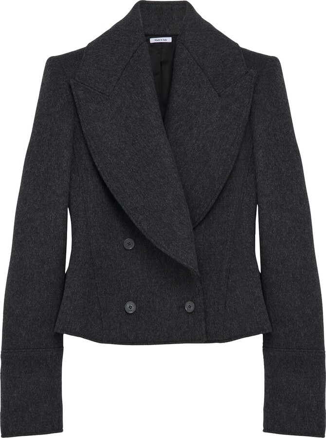 Alexander McQueen Wool Double-Breasted Coat