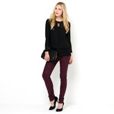 Thumbnail for your product : La Redoute SEE U SOON 2-in-1 Style Blouse with Lace Hem