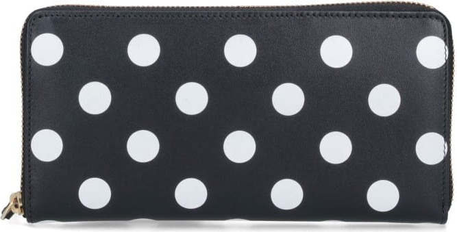 Comme des Garons Wallet Polka Dot Zip Wallet