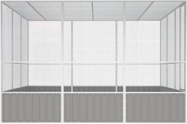 Tucker Murphy Pet 83.3'' Steel Flat Top Flight Cage