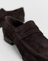 Thumbnail for your product : KG by Kurt Geiger loafers in brown suede